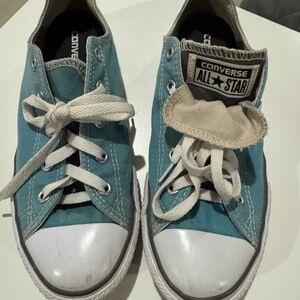 Converse Womens All Star Turquoise Sneakers